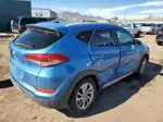 2017 Hyundai Tucson Limited Blue vin: KM8J33A40HU259294