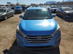 2017 Hyundai Tucson Limited Blue vin: KM8J33A40HU259294