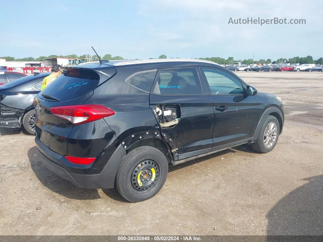 2017 Hyundai Tucson Se Черный vin: KM8J33A40HU346046