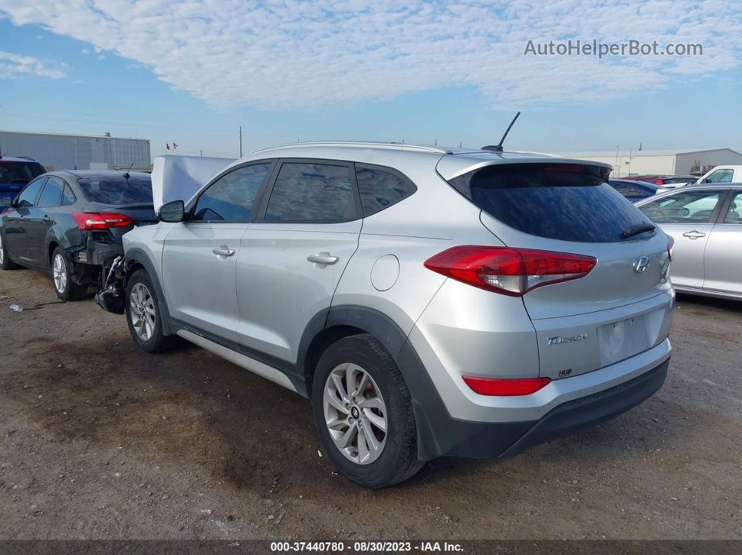 2017 Hyundai Tucson Se Silver vin: KM8J33A40HU381265