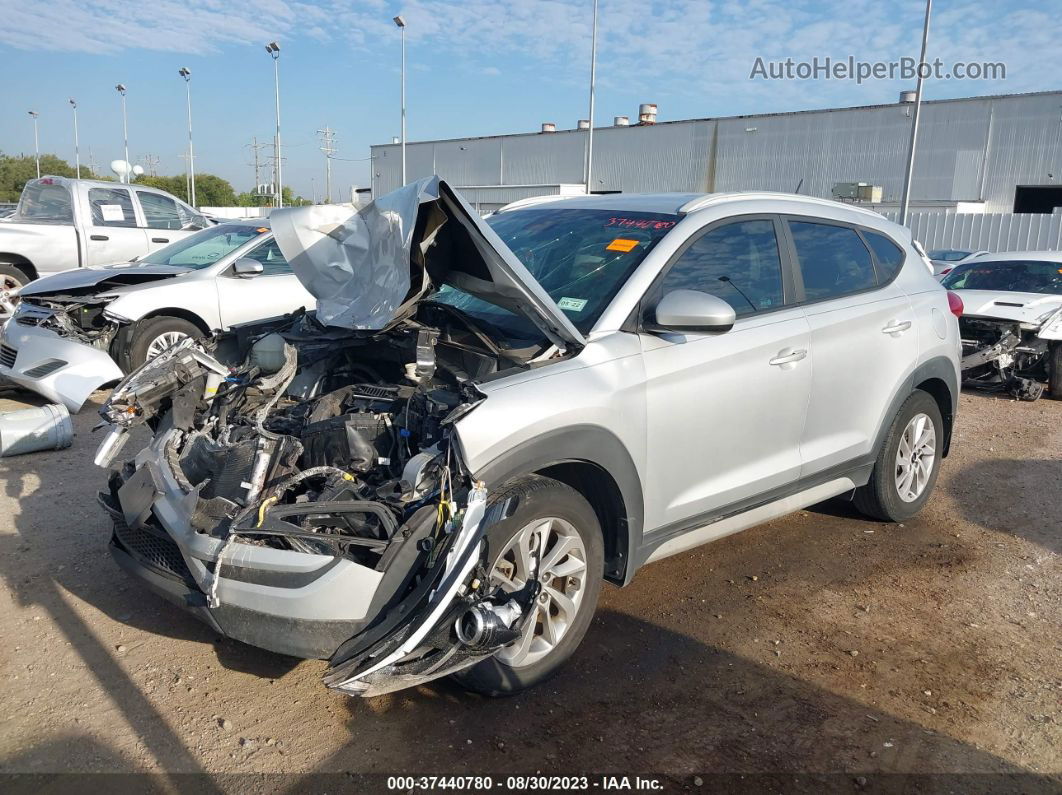 2017 Hyundai Tucson Se Silver vin: KM8J33A40HU381265