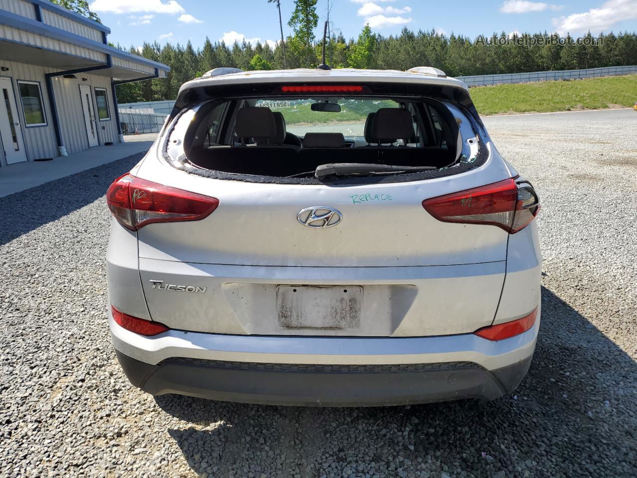 2017 Hyundai Tucson Limited Silver vin: KM8J33A40HU424339