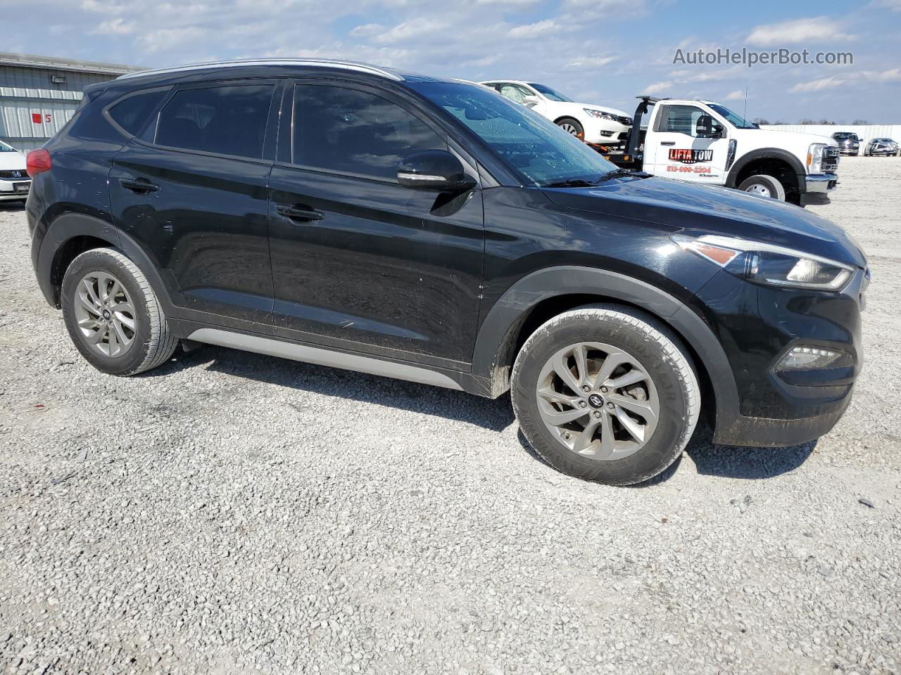 2017 Hyundai Tucson Limited Black vin: KM8J33A40HU536770