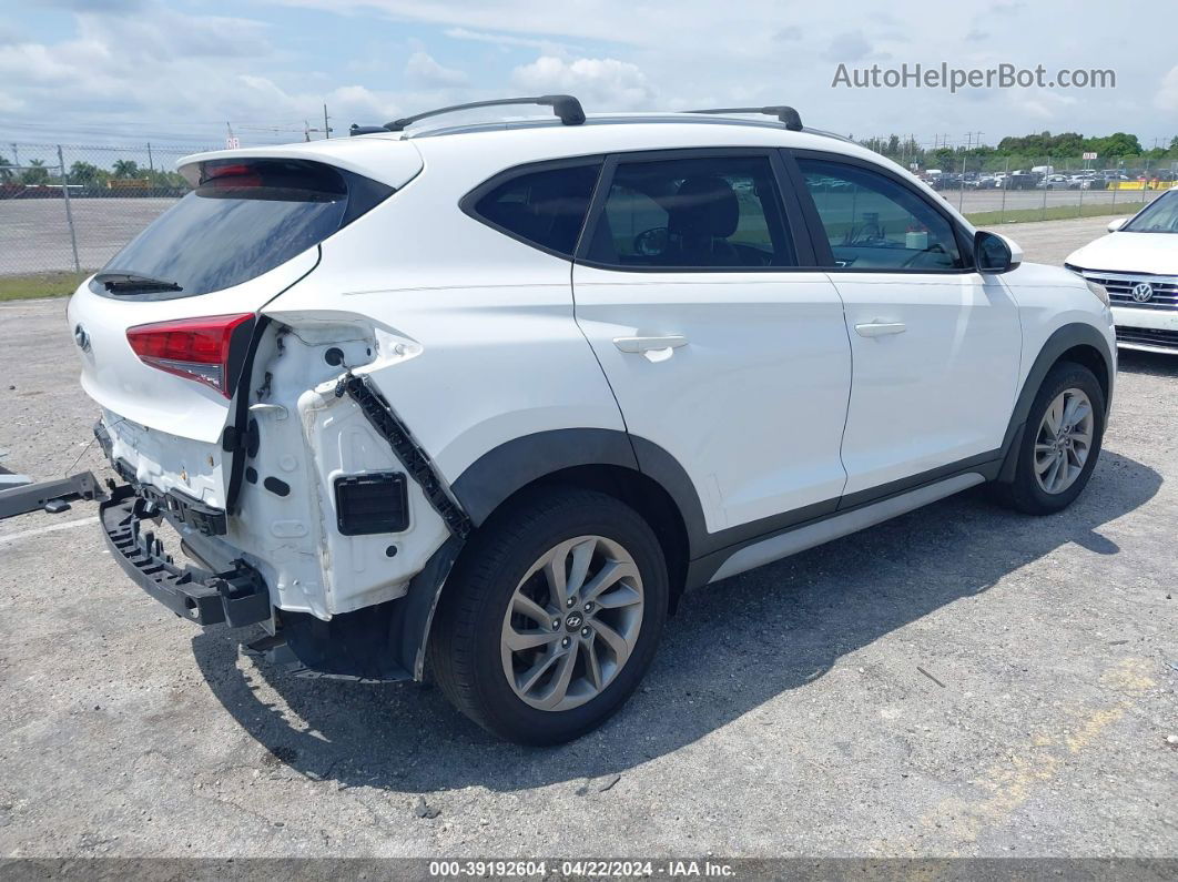 2017 Hyundai Tucson Se White vin: KM8J33A40HU554783