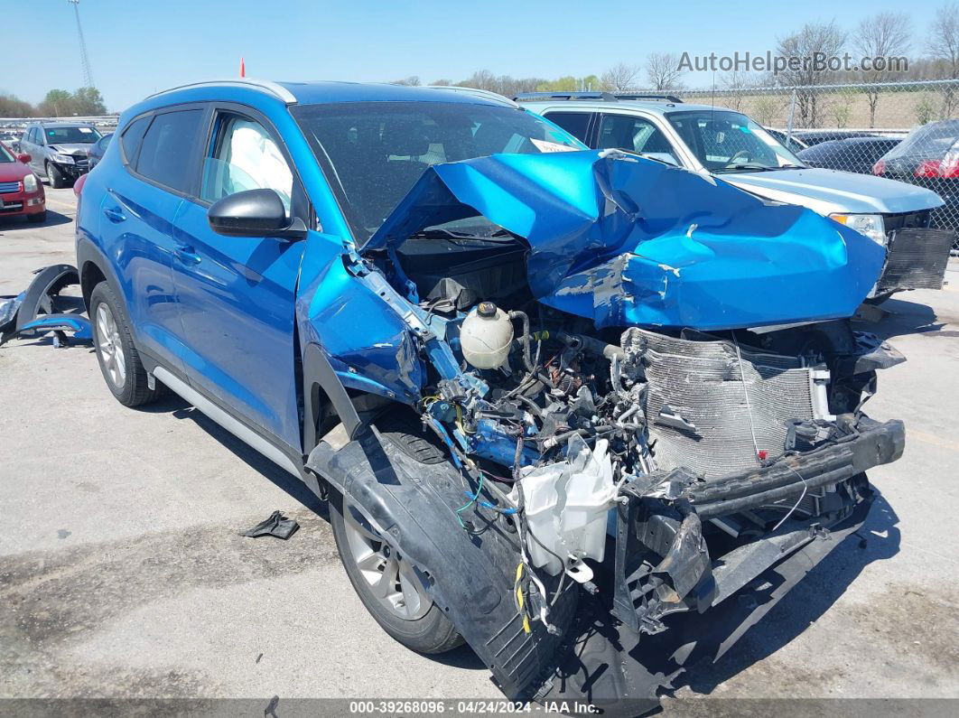 2018 Hyundai Tucson Sel Blue vin: KM8J33A40JU618763