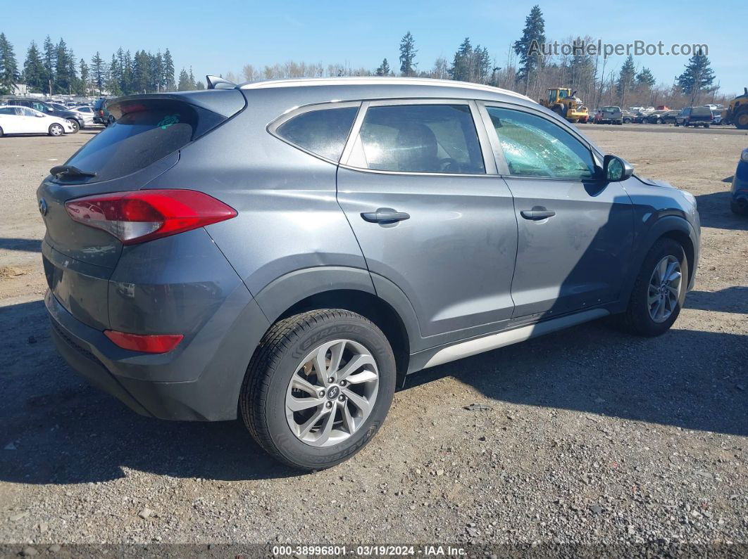 2018 Hyundai Tucson Sel Gray vin: KM8J33A40JU726512