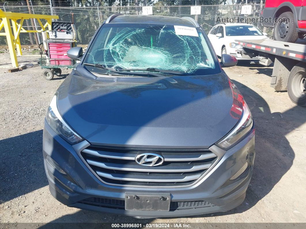 2018 Hyundai Tucson Sel Gray vin: KM8J33A40JU726512