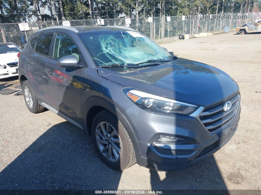 2018 Hyundai Tucson Sel Gray vin: KM8J33A40JU726512