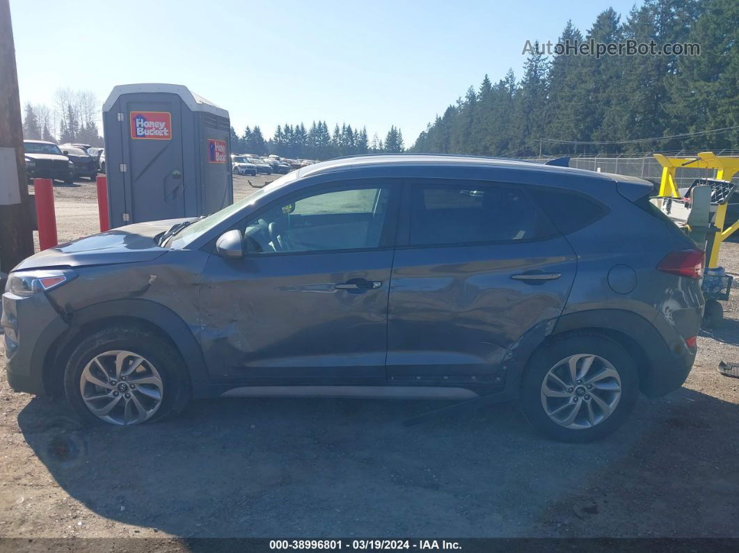 2018 Hyundai Tucson Sel Gray vin: KM8J33A40JU726512