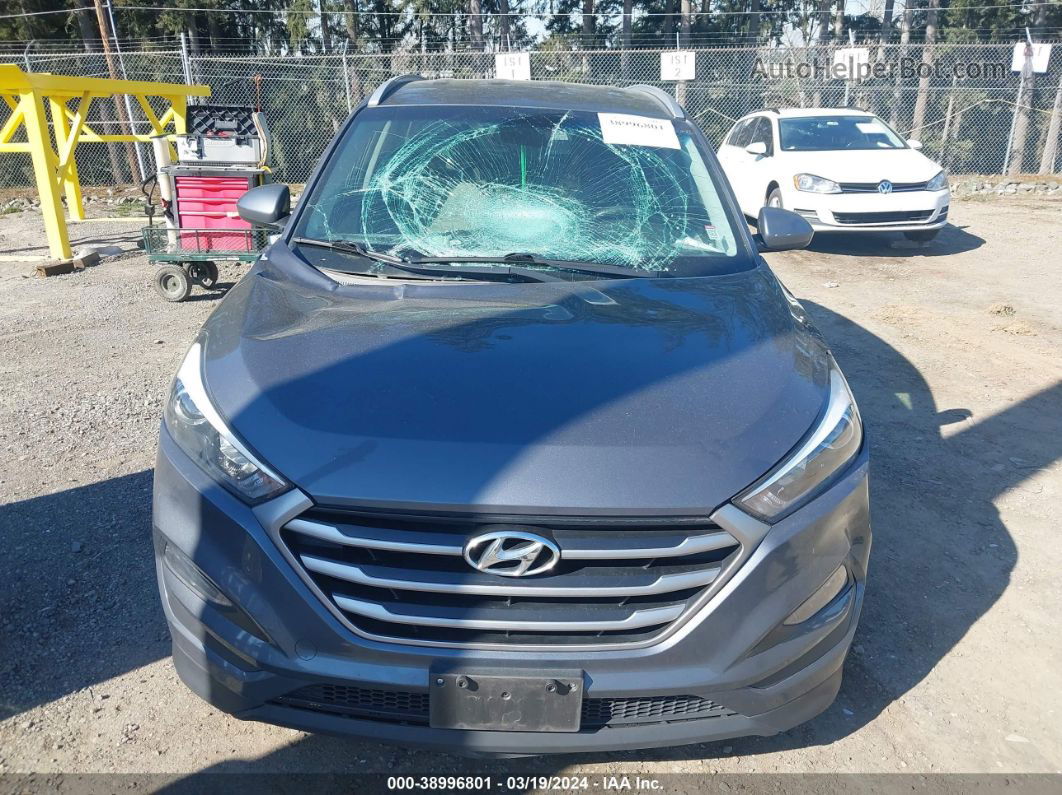 2018 Hyundai Tucson Sel Gray vin: KM8J33A40JU726512