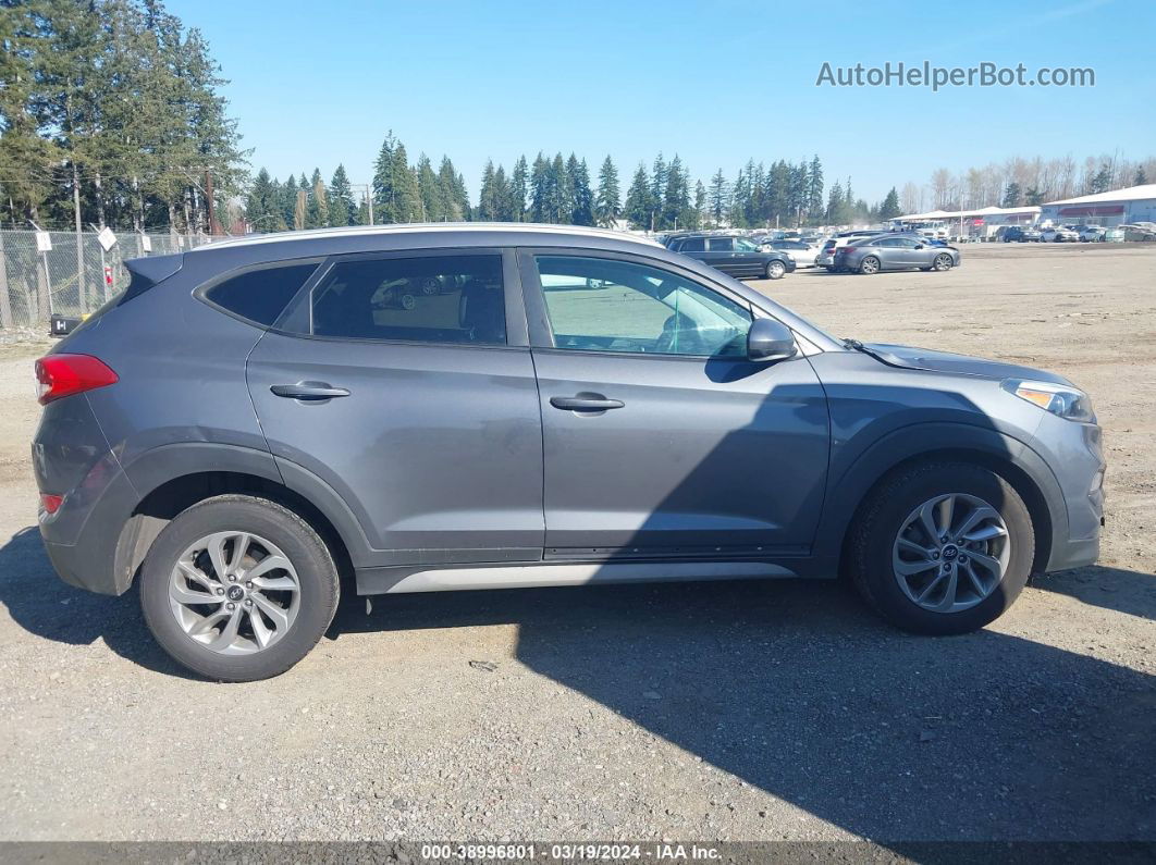 2018 Hyundai Tucson Sel Gray vin: KM8J33A40JU726512