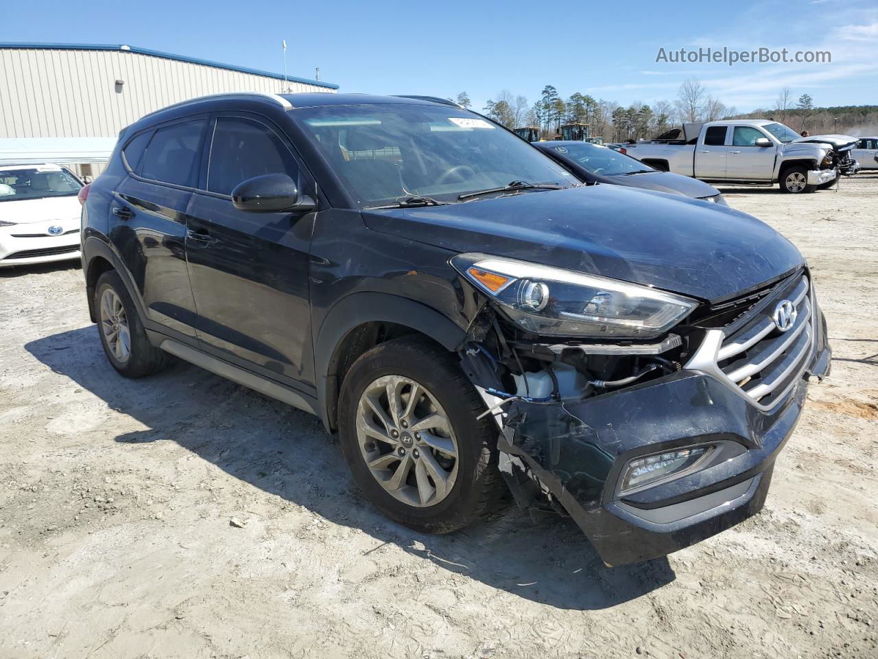 2018 Hyundai Tucson Sel Black vin: KM8J33A40JU752916