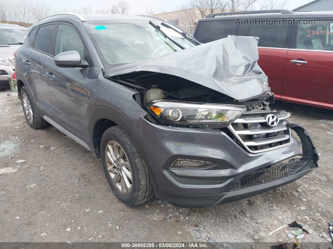 2018 Hyundai Tucson Sel Gray vin: KM8J33A40JU808966