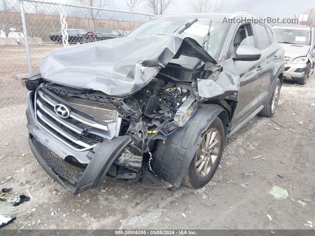 2018 Hyundai Tucson Sel Gray vin: KM8J33A40JU808966