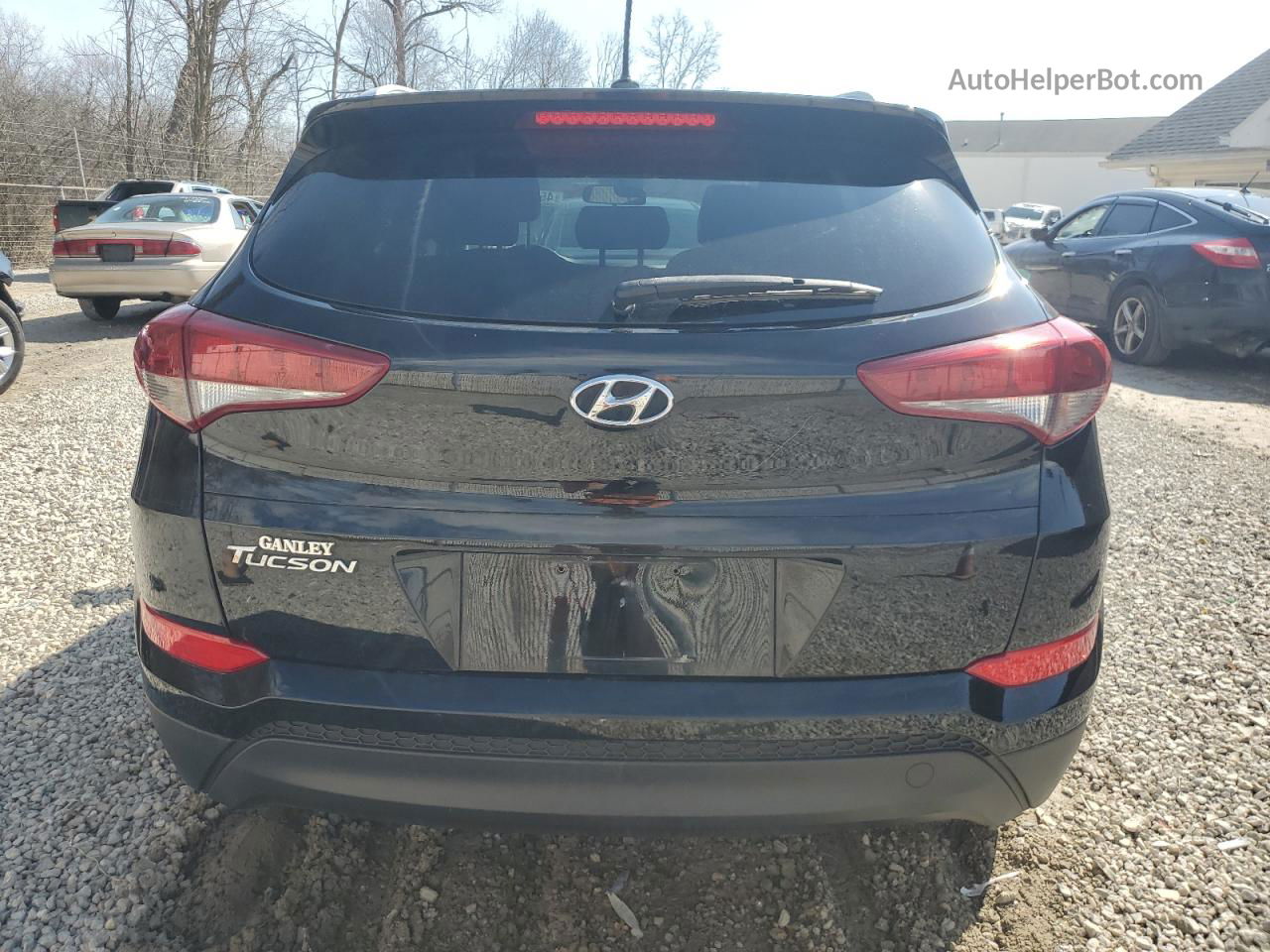 2017 Hyundai Tucson Limited Black vin: KM8J33A41HU365219