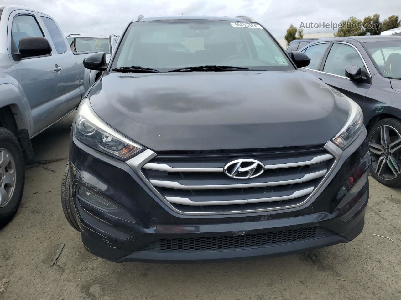 2017 Hyundai Tucson Limited Black vin: KM8J33A41HU596461