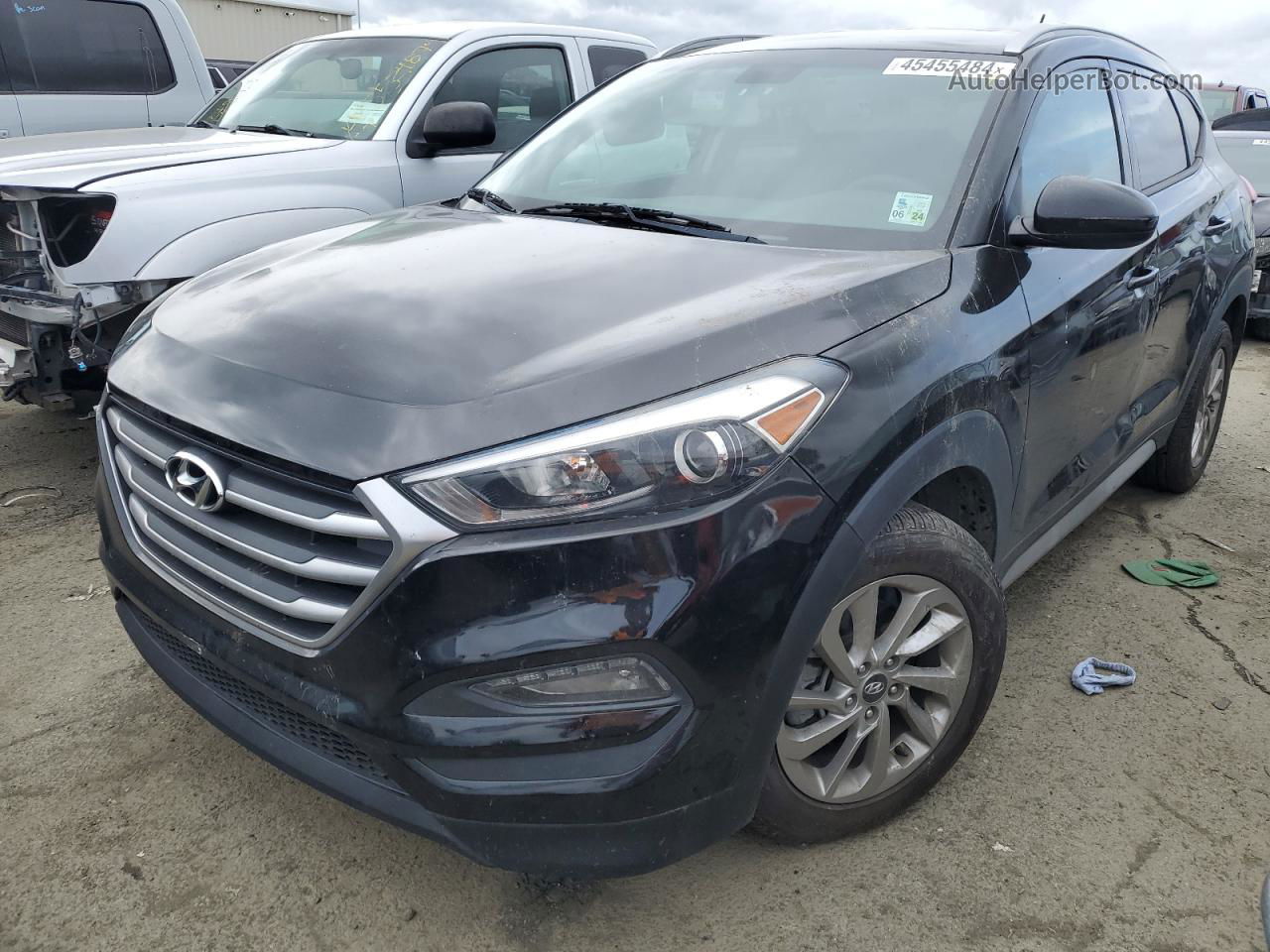 2017 Hyundai Tucson Limited Black vin: KM8J33A41HU596461