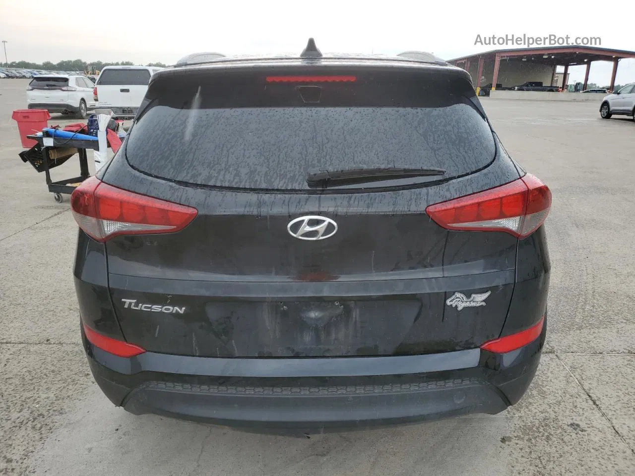 2018 Hyundai Tucson Sel Черный vin: KM8J33A41JU631778