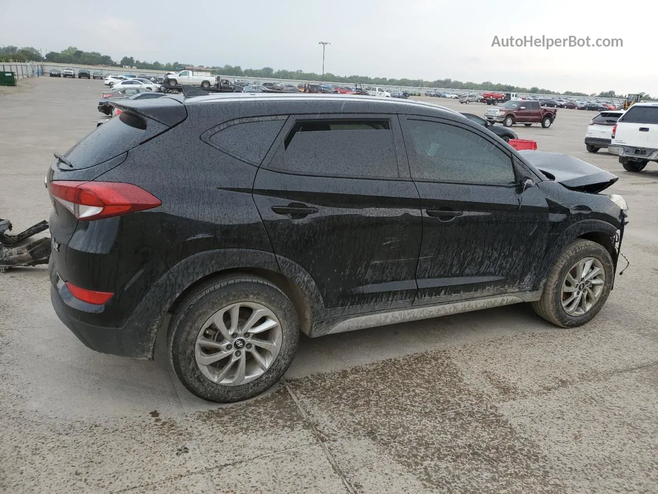 2018 Hyundai Tucson Sel Черный vin: KM8J33A41JU631778