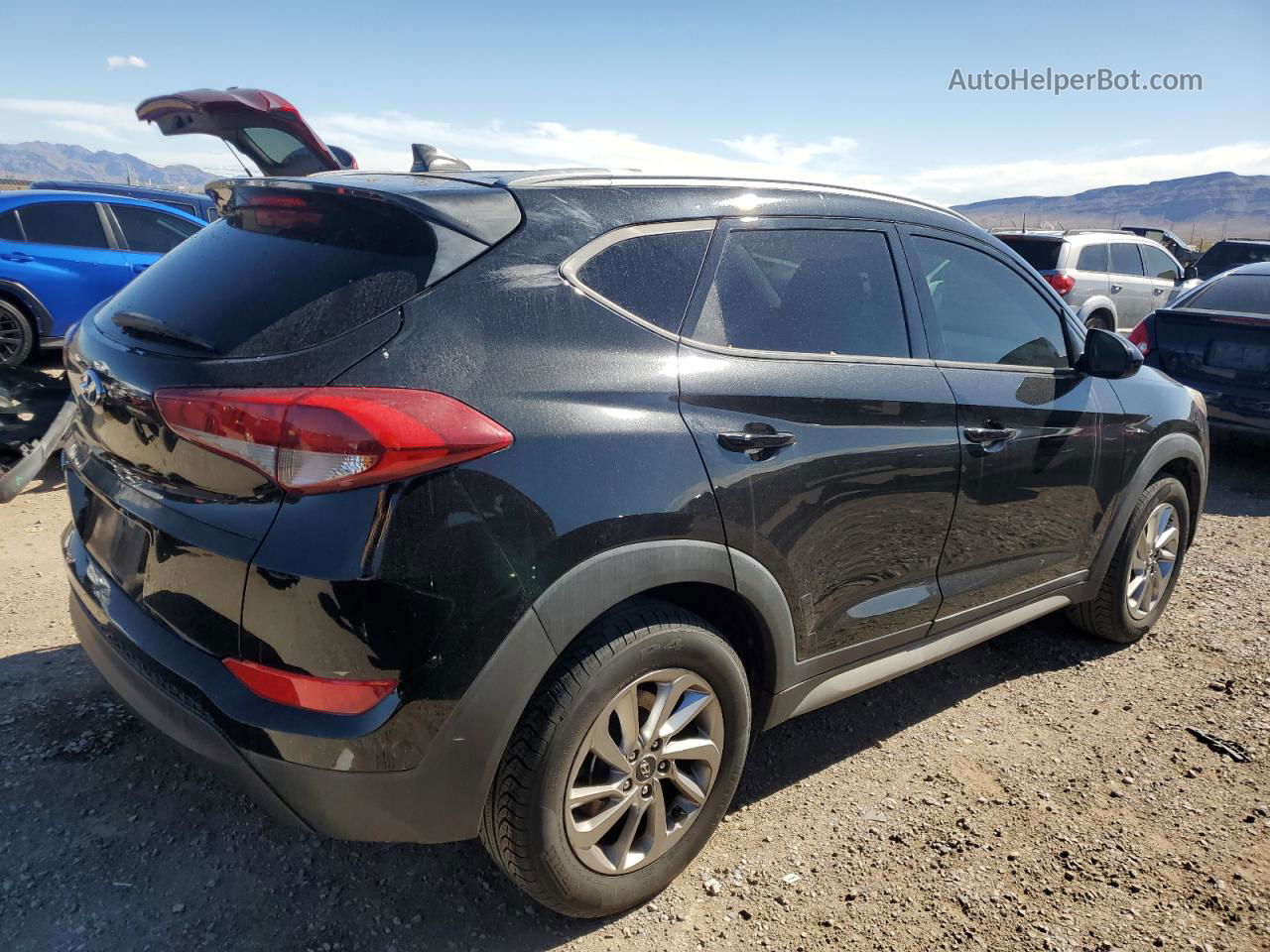 2018 Hyundai Tucson Sel Black vin: KM8J33A41JU674775