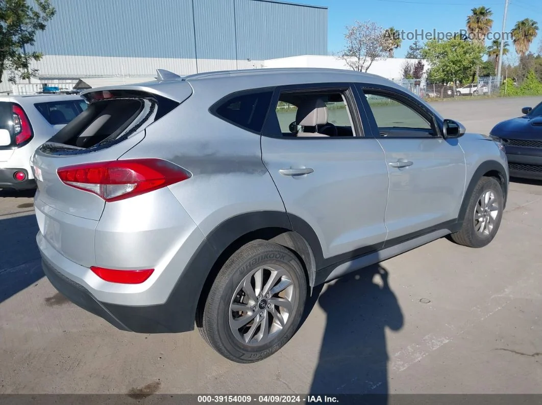 2018 Hyundai Tucson Sel White vin: KM8J33A41JU680396