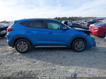 2018 Hyundai Tucson Sel Plus Синий vin: KM8J33A41JU715616