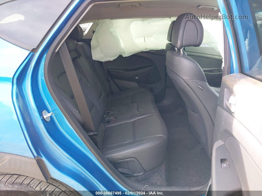 2018 Hyundai Tucson Sel Plus Синий vin: KM8J33A41JU715616