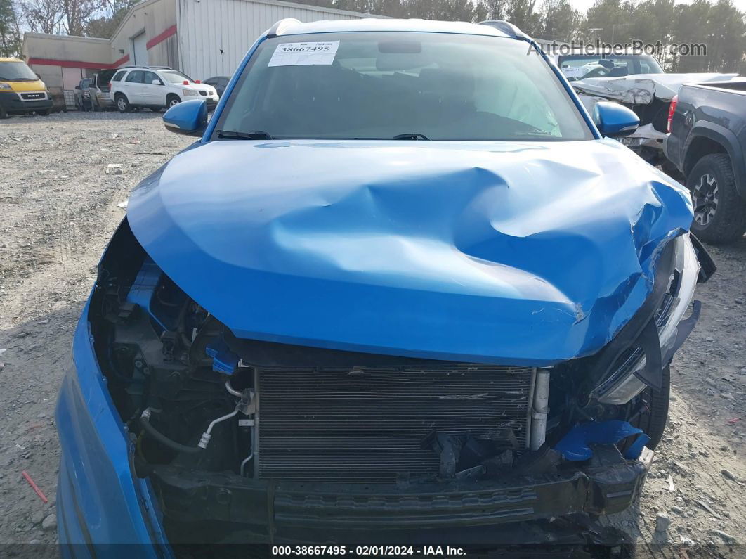 2018 Hyundai Tucson Sel Plus Blue vin: KM8J33A41JU715616