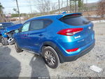 2018 Hyundai Tucson Sel Plus Синий vin: KM8J33A41JU715616