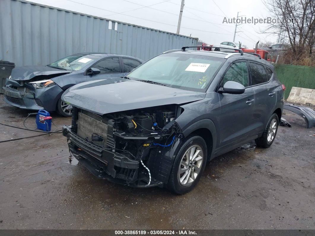 2016 Hyundai Tucson Se Gray vin: KM8J33A42GU223671