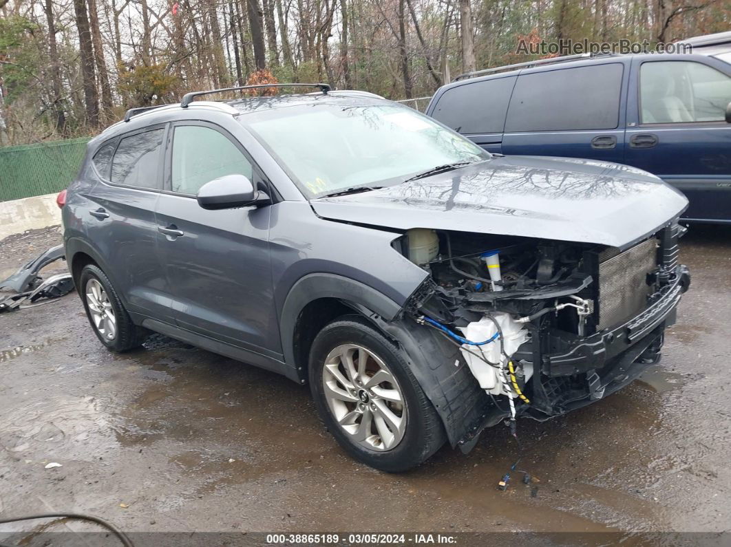 2016 Hyundai Tucson Se Gray vin: KM8J33A42GU223671