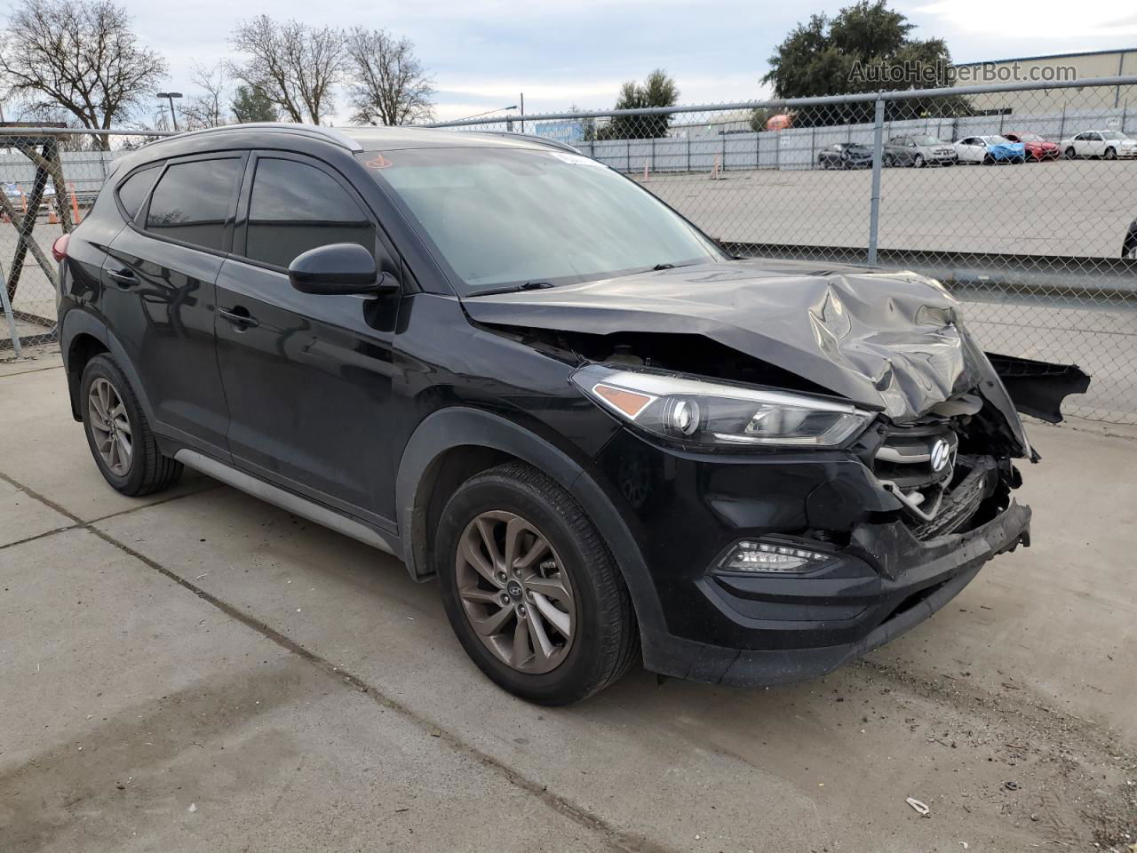 2017 Hyundai Tucson Limited Black vin: KM8J33A42HU400799