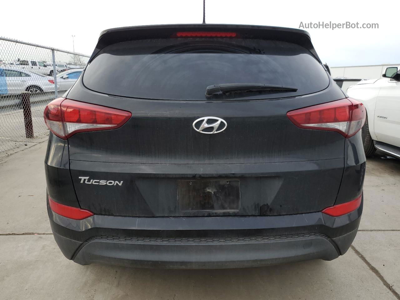 2017 Hyundai Tucson Limited Black vin: KM8J33A42HU400799