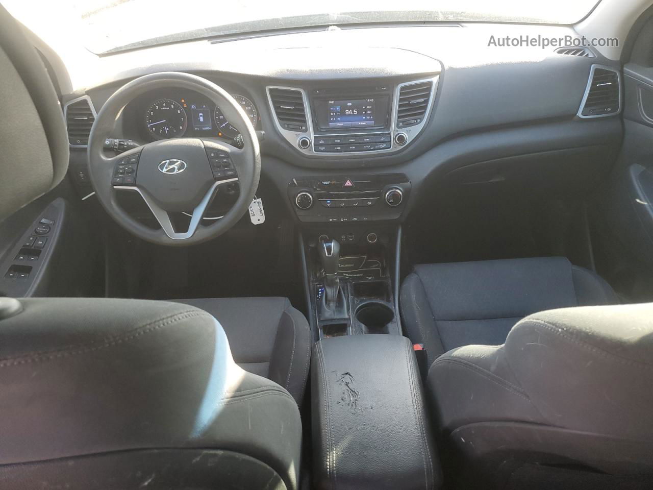 2017 Hyundai Tucson Limited Серый vin: KM8J33A42HU424696