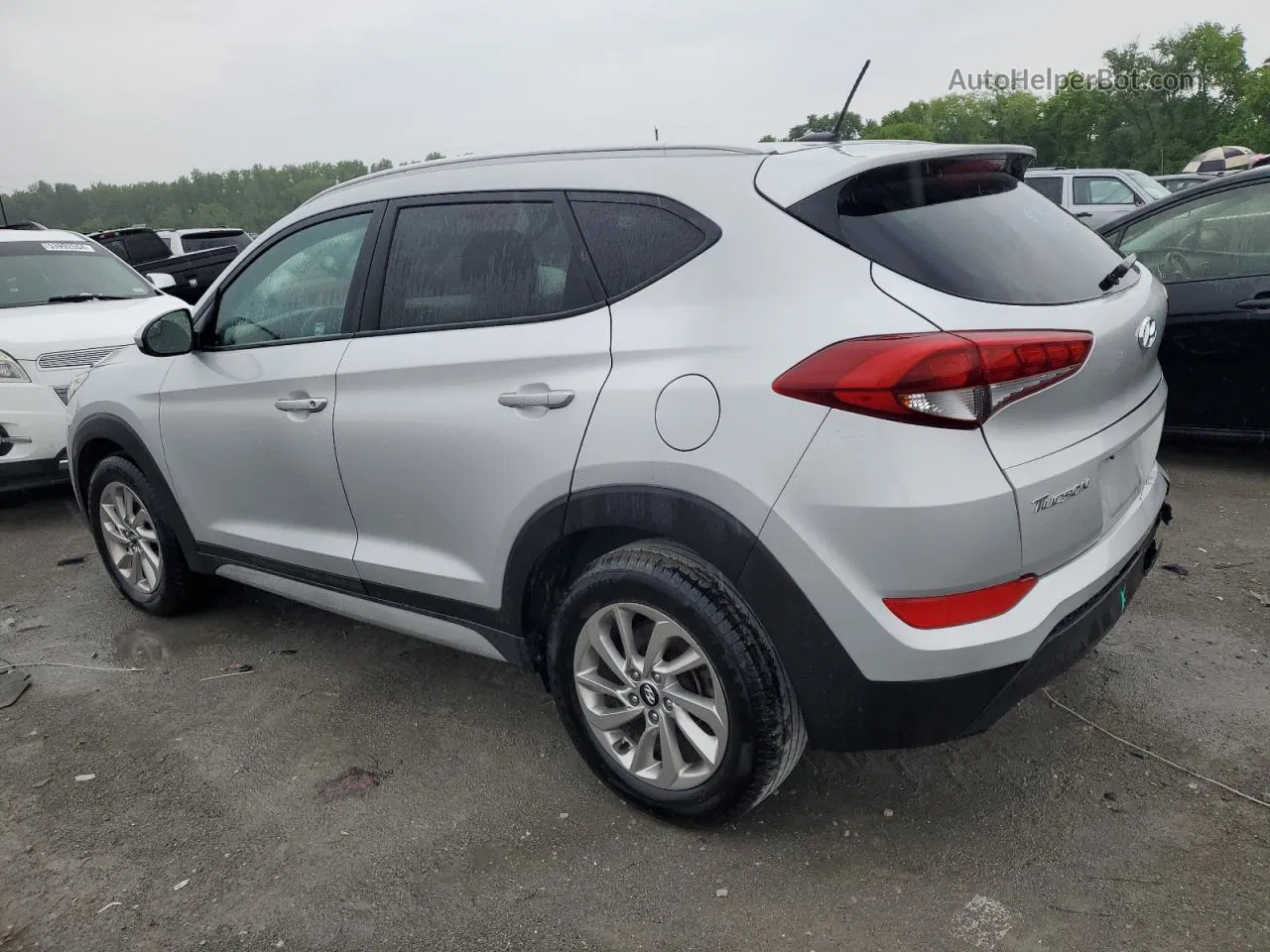 2017 Hyundai Tucson Limited Silver vin: KM8J33A42HU433852