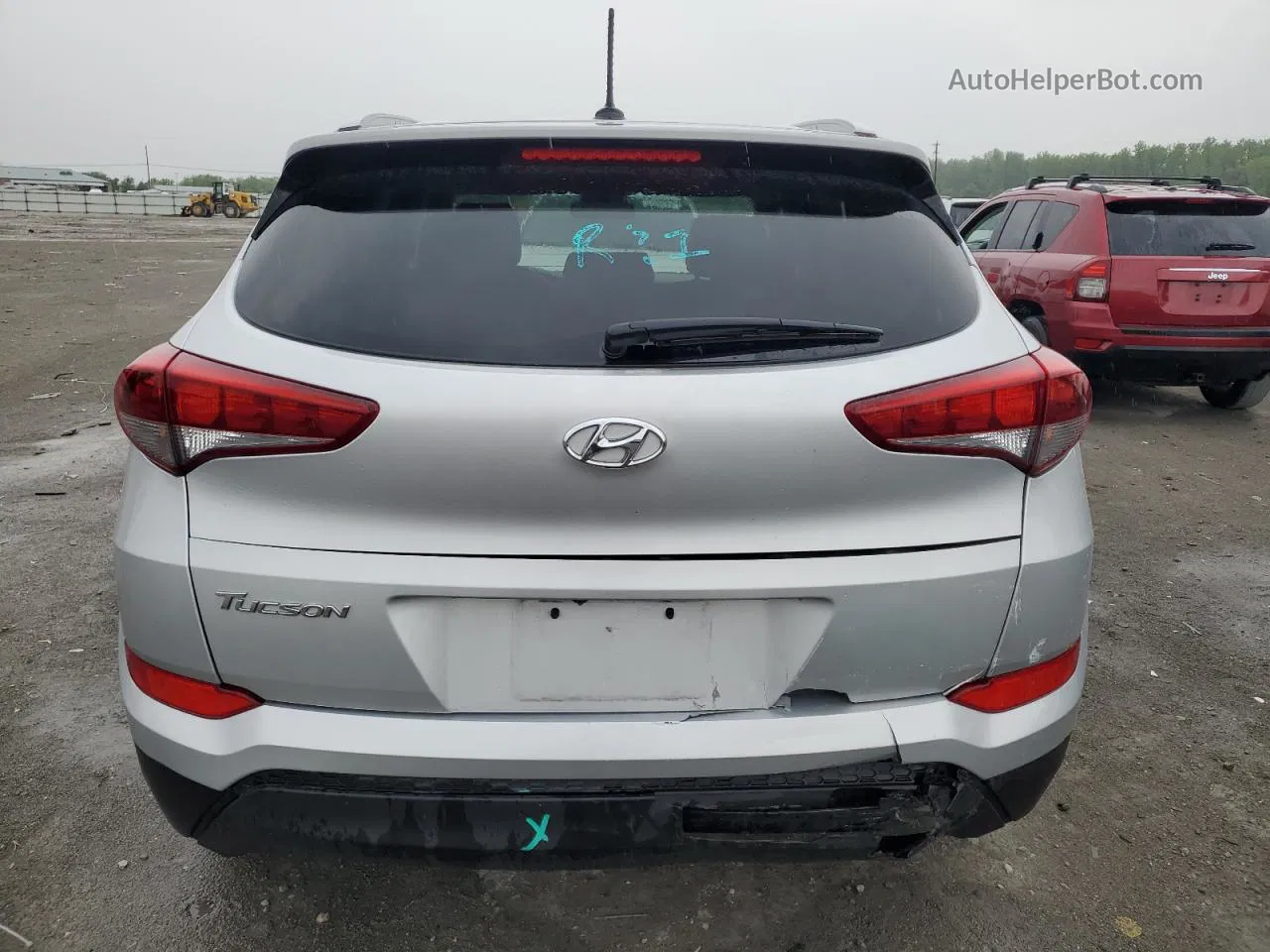 2017 Hyundai Tucson Limited Silver vin: KM8J33A42HU433852