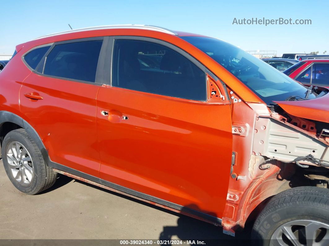 2017 Hyundai Tucson Se Orange vin: KM8J33A42HU487247