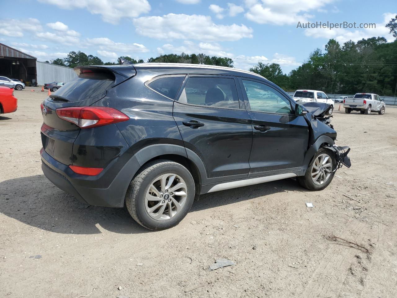 2017 Hyundai Tucson Limited Black vin: KM8J33A42HU524488