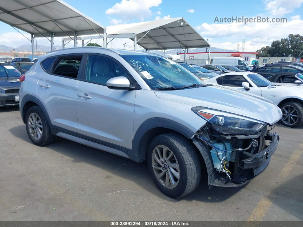 2018 Hyundai Tucson Sel Silver vin: KM8J33A42JU726169