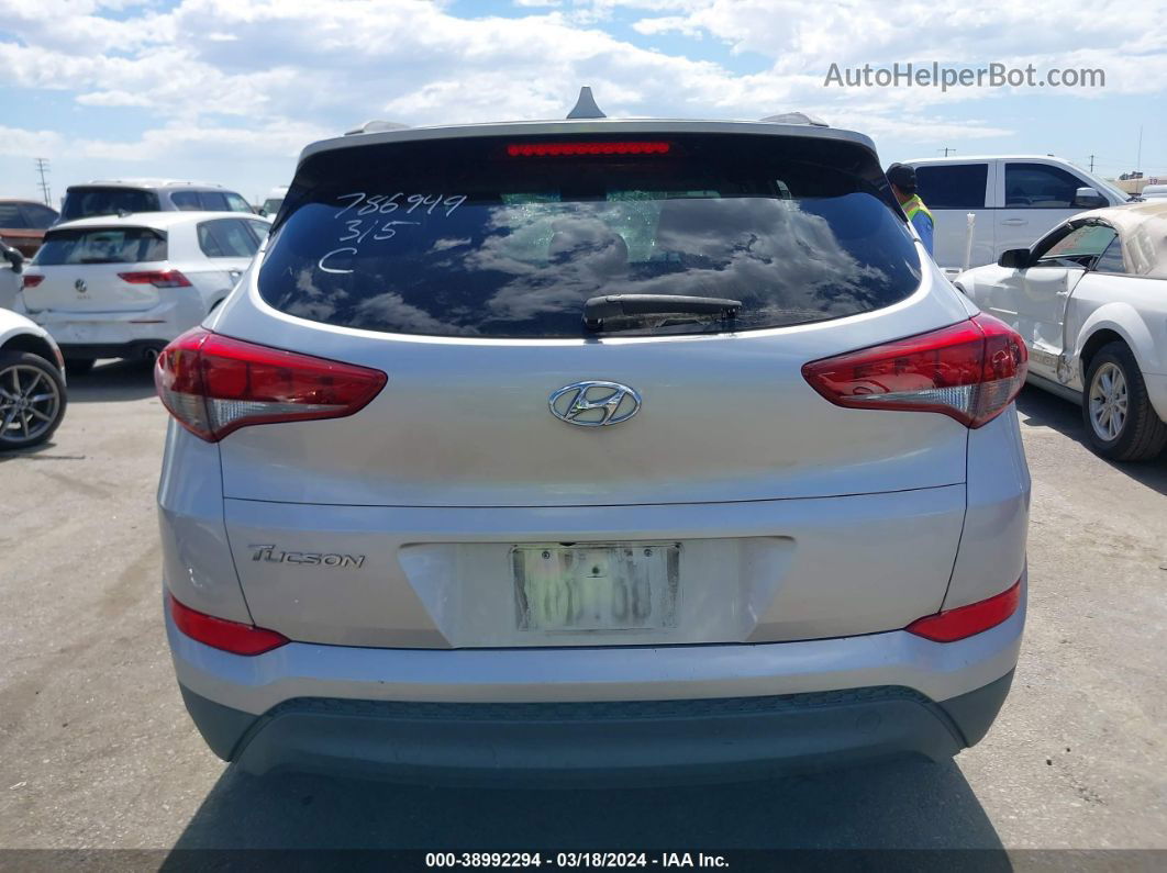 2018 Hyundai Tucson Sel Silver vin: KM8J33A42JU726169