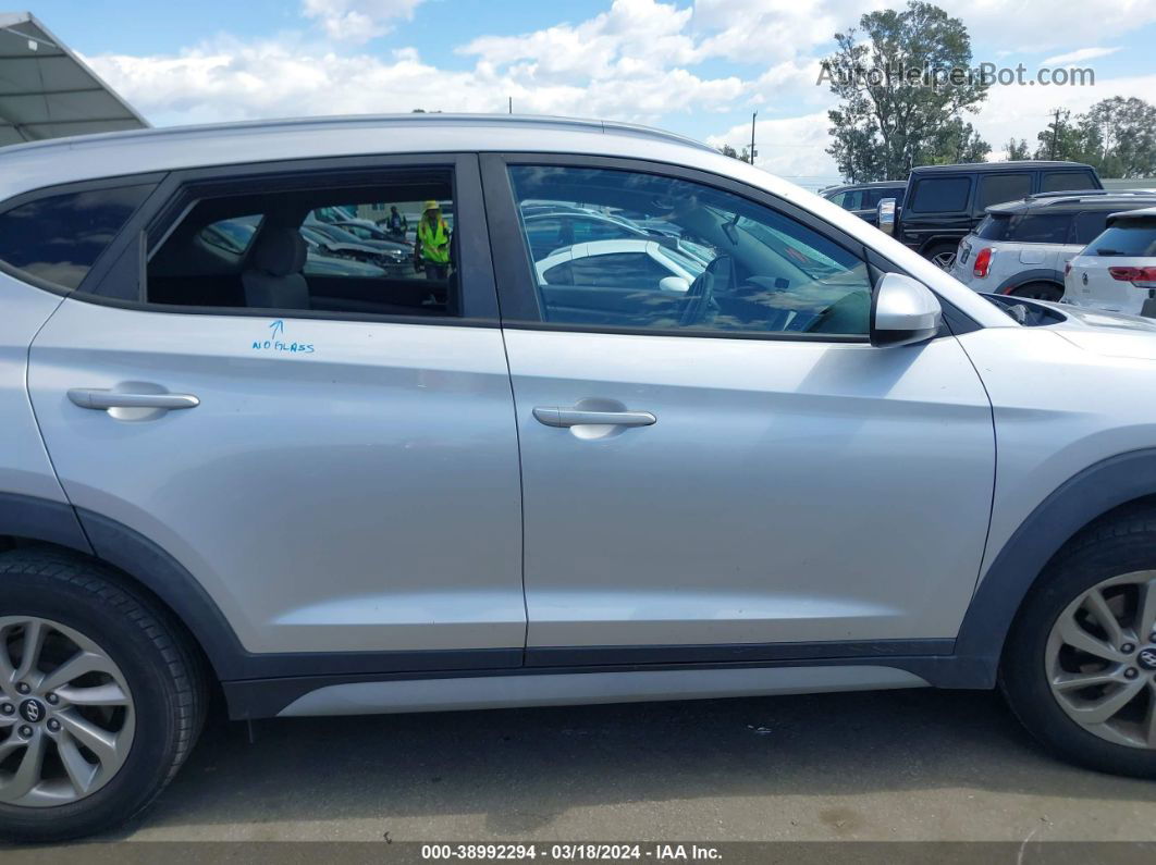 2018 Hyundai Tucson Sel Silver vin: KM8J33A42JU726169