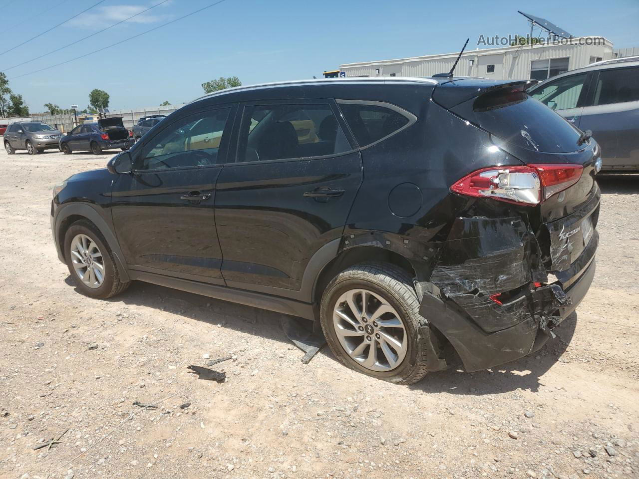 2016 Hyundai Tucson Limited Black vin: KM8J33A43GU224098