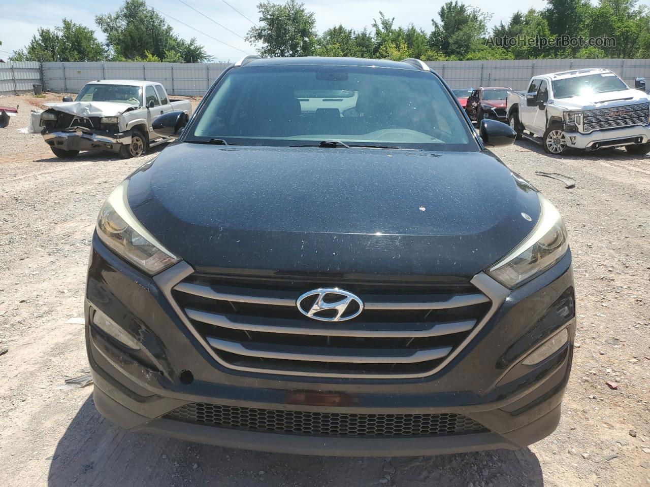 2016 Hyundai Tucson Limited Черный vin: KM8J33A43GU224098