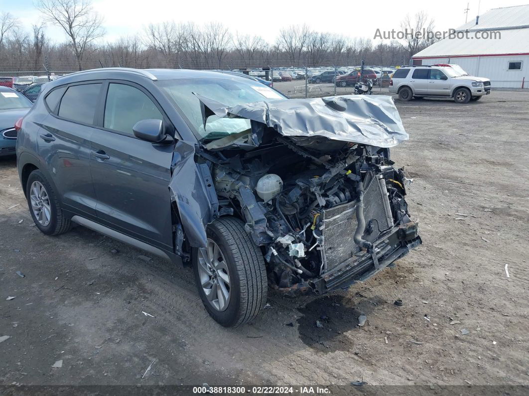 2017 Hyundai Tucson Se Gray vin: KM8J33A43HU253375