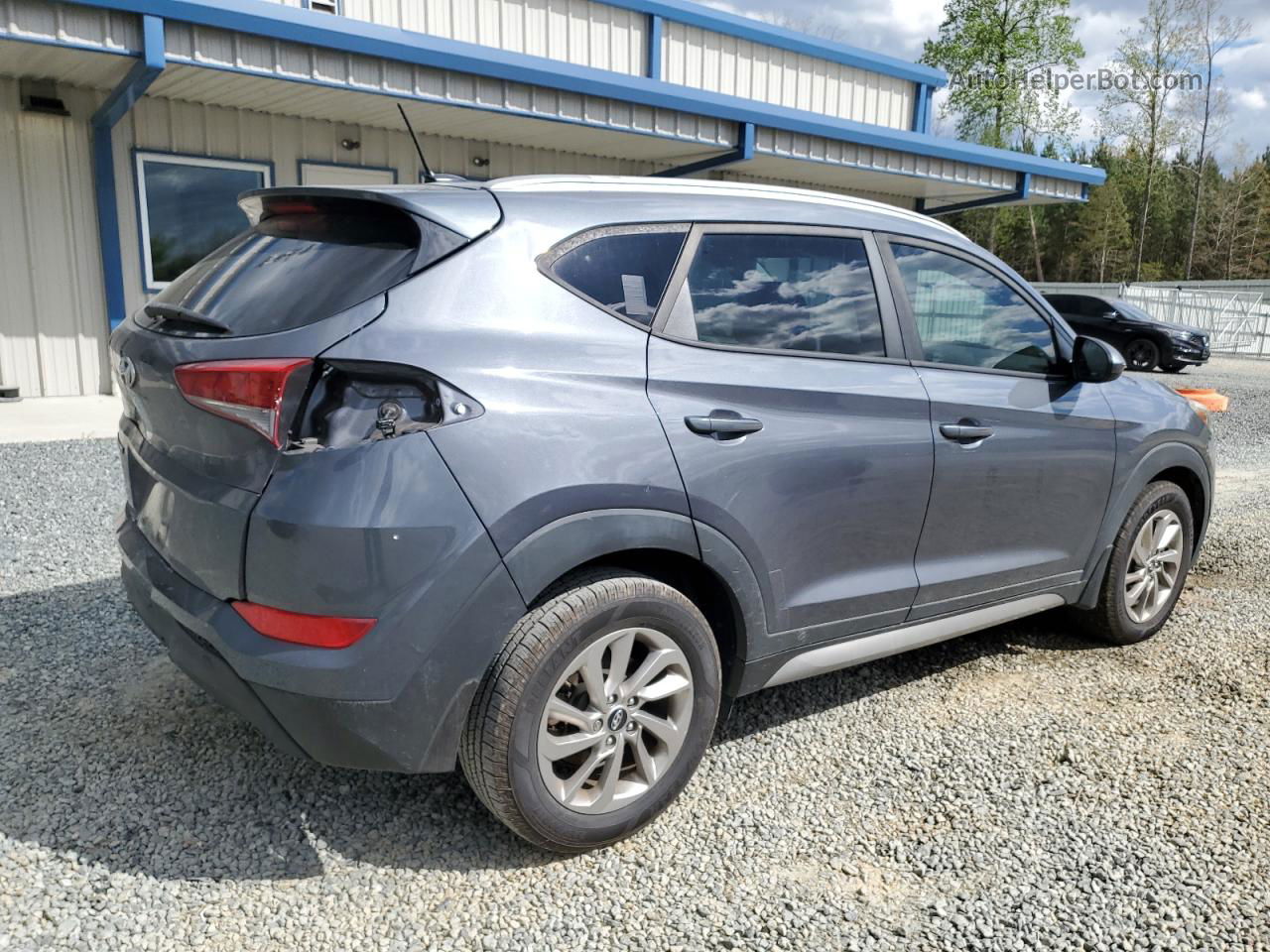 2017 Hyundai Tucson Limited Gray vin: KM8J33A43HU394107