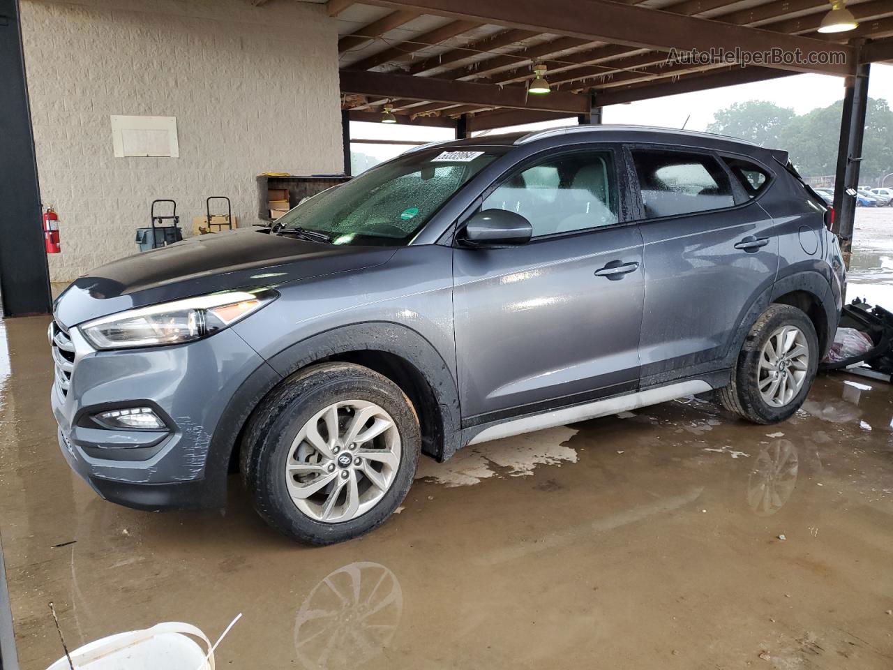 2017 Hyundai Tucson Limited Blue vin: KM8J33A43HU423623