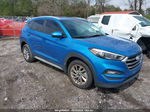 2017 Hyundai Tucson Se Blue vin: KM8J33A43HU438249