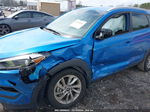 2017 Hyundai Tucson Se Blue vin: KM8J33A43HU438249