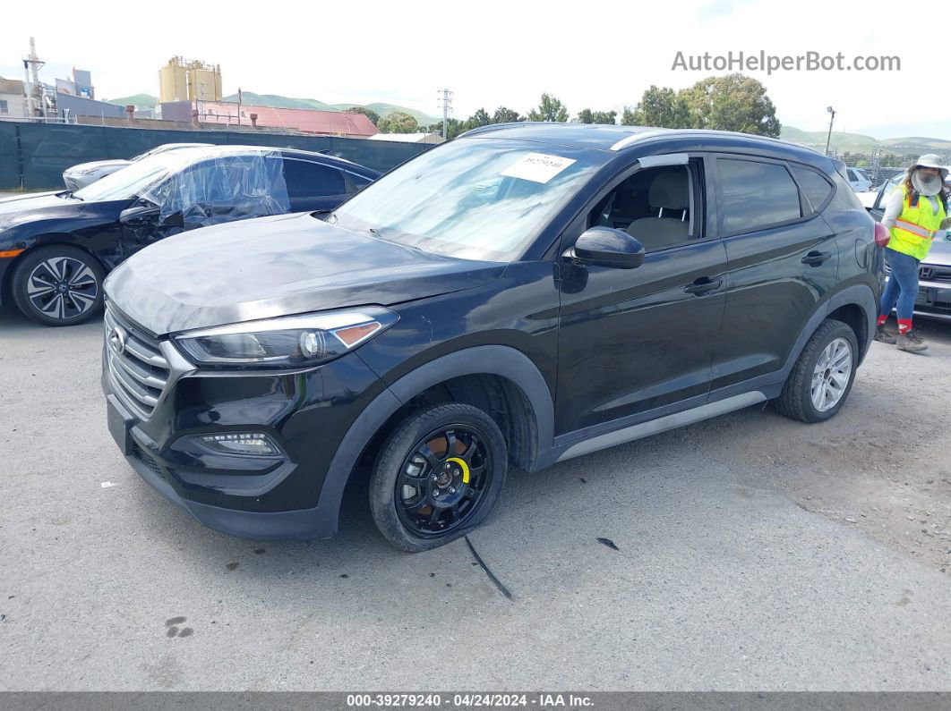 2018 Hyundai Tucson Sel Черный vin: KM8J33A43JU685003