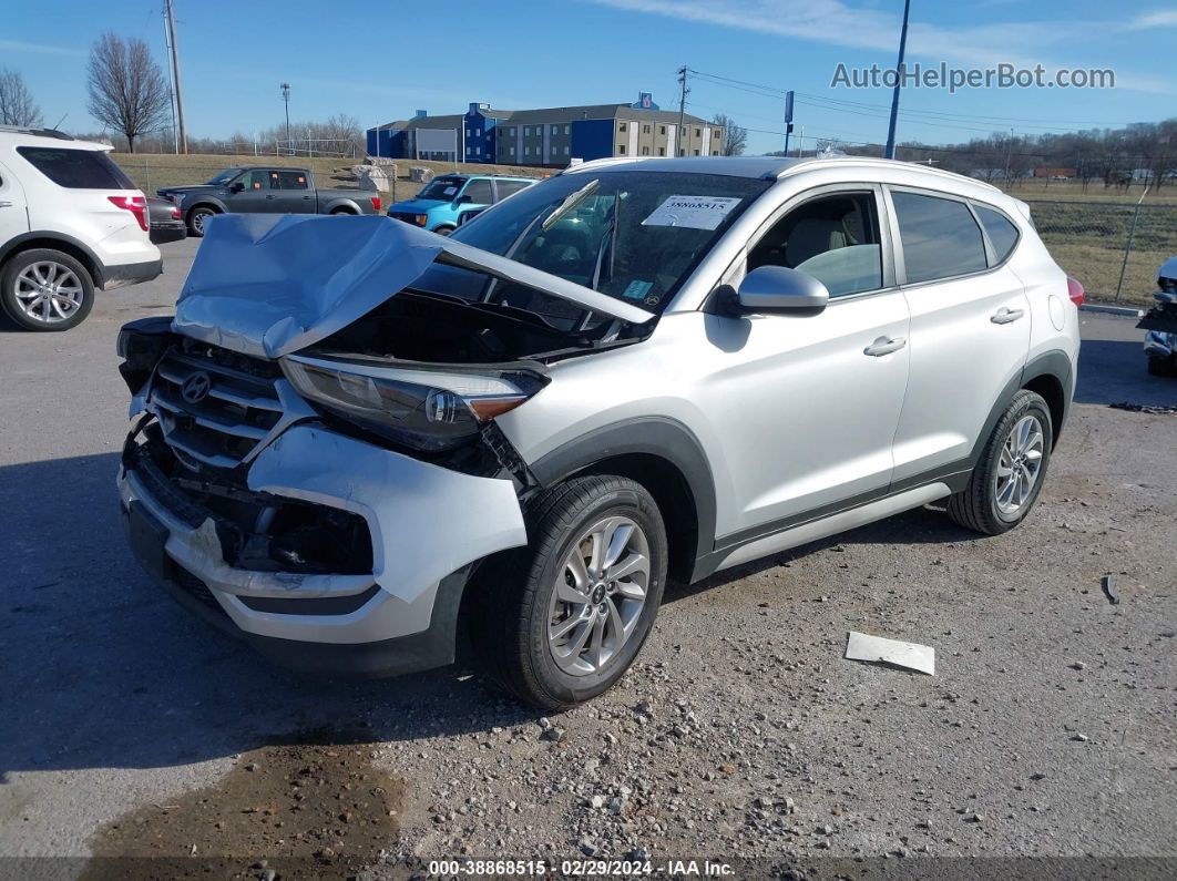 2018 Hyundai Tucson Sel Silver vin: KM8J33A43JU710742